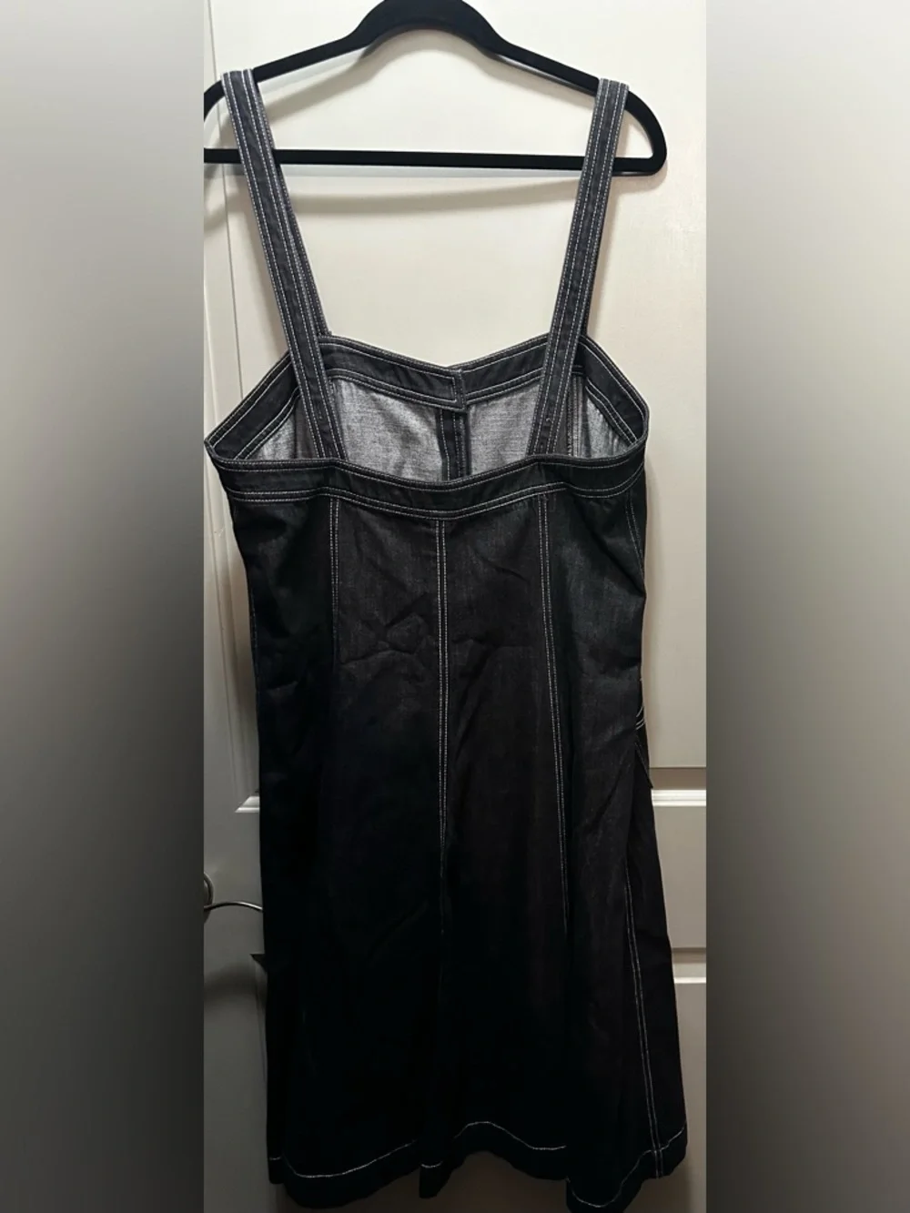 Lauren by Ralph Lauren Size 16 Cotton Denim Dress NWOT - Picture 2 of 10